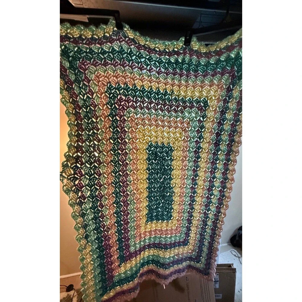 33x46 Handmade Baby or Lap Afghan blanket
